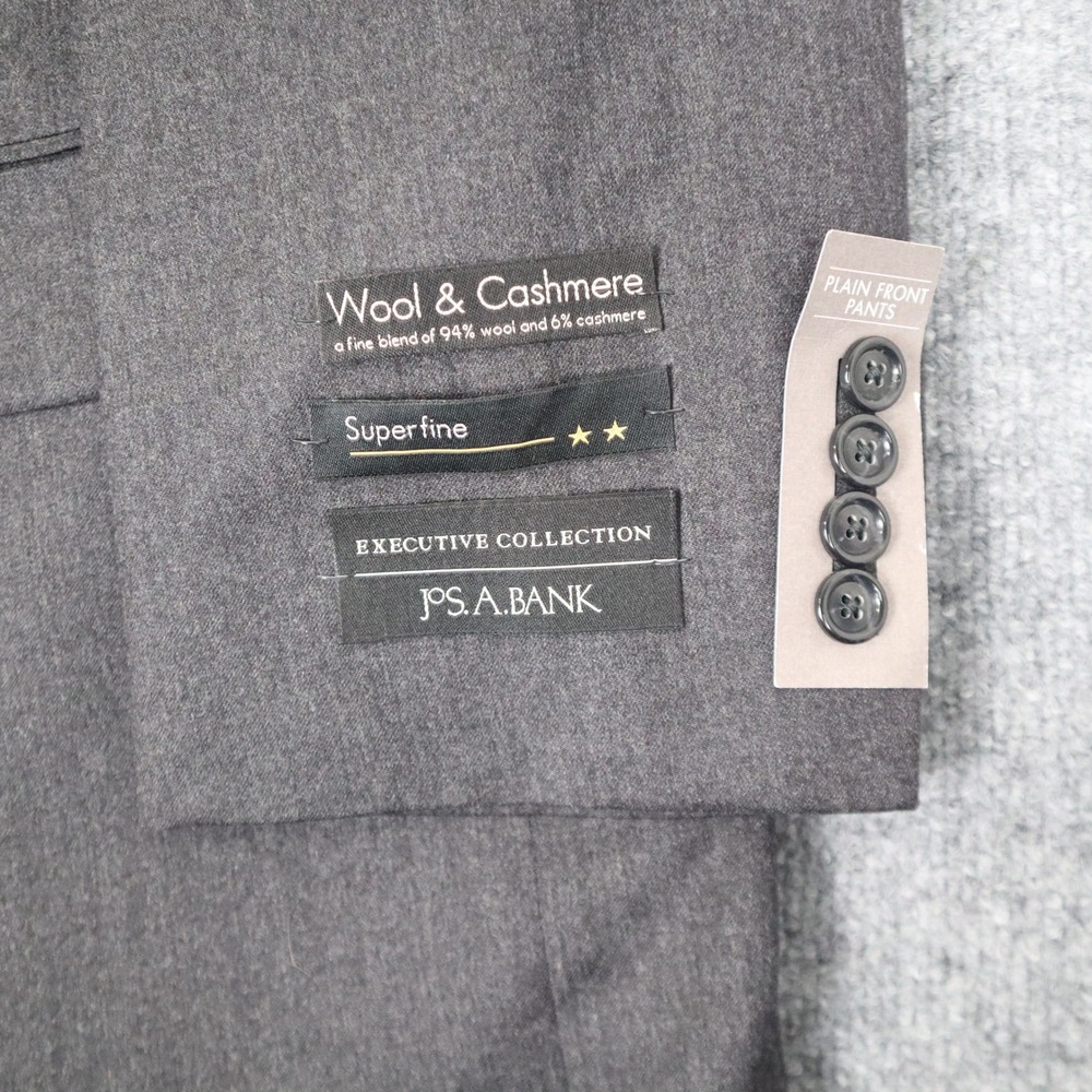 Jos A Bank Executive Collection Suit Jacket Blazer Mens 48 Regular Wool Cashmere - Picture 4 of 13